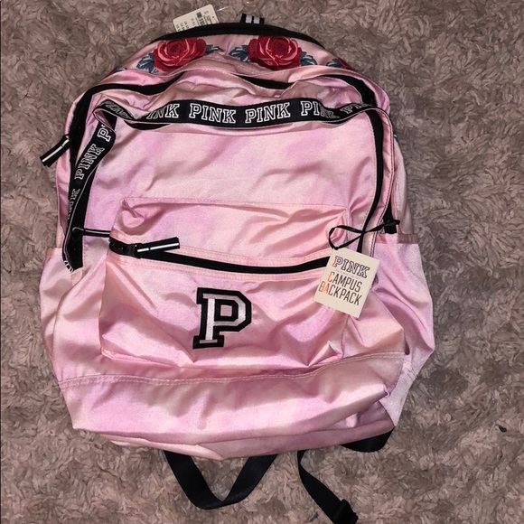 PINK Victoria's Secret Handbags - Pink campus backpack